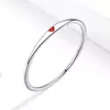 Inel din argint Tiny Red Heart picture - 5
