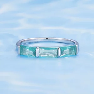 Inel din argint Turquoise Crystals