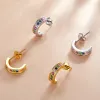 Cercei din argint Golden Multi Colors picture - 4