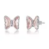 Cercei din argint Nude Butterflies Studs picture - 1