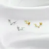 Cercei din argint Shiny Snake picture - 4