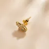 CERCEL din argint Golden Lucky Eye picture - 2