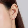 CERCEL din argint Golden Lucky Eye picture - 5