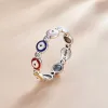 Inel din argint Lucky Eye Circle
