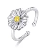 Inel reglabil din argint Cute Daisy picture - 1