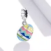 Talisman din argint Colorful Egg picture - 2