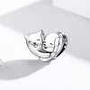 Talisman din argint Lovely Kitten and Puppy picture - 3