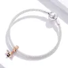 Talisman din argint Rose Gold Bee picture - 3