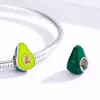 Talisman din argint Sparkling Avocado picture - 4