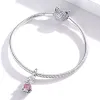 Talisman din argint Vintage Pink Crystal picture - 5