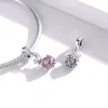 Talisman din argint Vintage Pink Crystal picture - 4