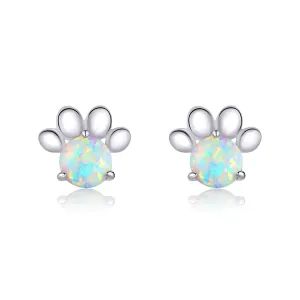 Cercei din argint Color Pet Paws