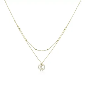 Colier din argint Golden Choker