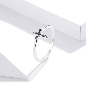 Inel din argint Ancient Cross