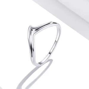 Inel din argint Little Silver Wave