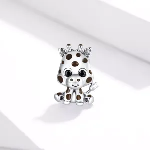 Talisman din argint Baby Giraffe