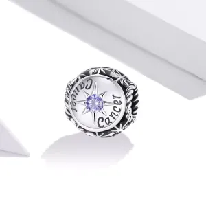 Talisman din argint Cancer Zodiac Sun