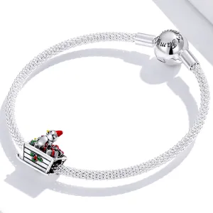 Talisman din argint Christmas Sleigh