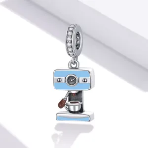 Talisman din argint Coffee Machine