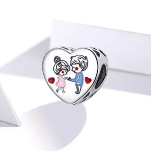 Talisman din argint Dancing Couple