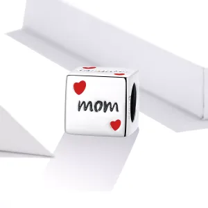 Talisman din argint Family Cube