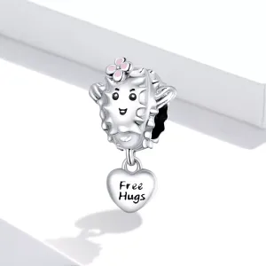 Talisman din argint Free Hugs