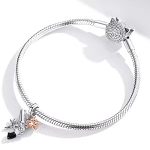 Talisman din argint Gun and Rose