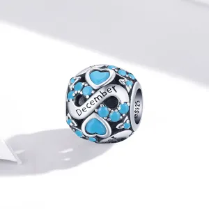 Talisman din argint Magic Stone for December
