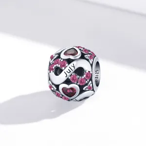 Talisman din argint Magic Stone for July