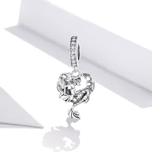 Talisman din argint Mermaid Heart