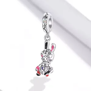 Talisman din argint Pirate Bunny
