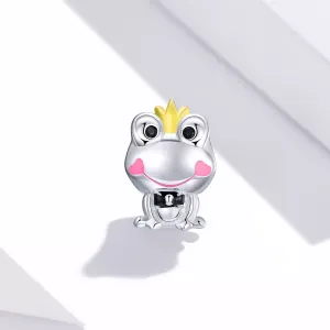 Talisman din argint Queen Frog