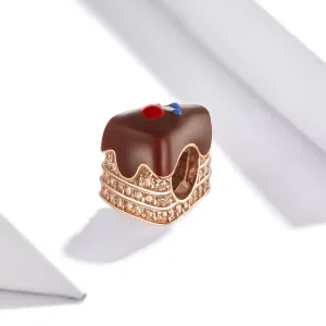Talisman din argint Rose Gold Cake