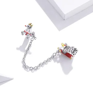 Talisman din argint Santa's Reindeer Unique Chain