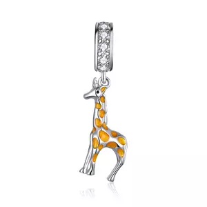 Talisman din argint Beautiful Giraffe