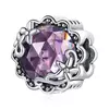 Talisman din argint Big Purple Crystal picture - 1