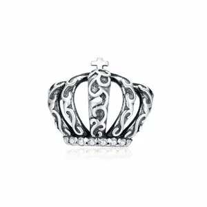 Talisman din argint Big Vintage Crown