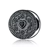 Talisman din argint Black Hearted Biscuit picture - 1