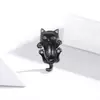 Talisman din argint Black Kitty picture - 2