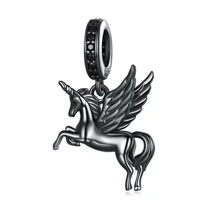 Talisman din argint Black Pegasus