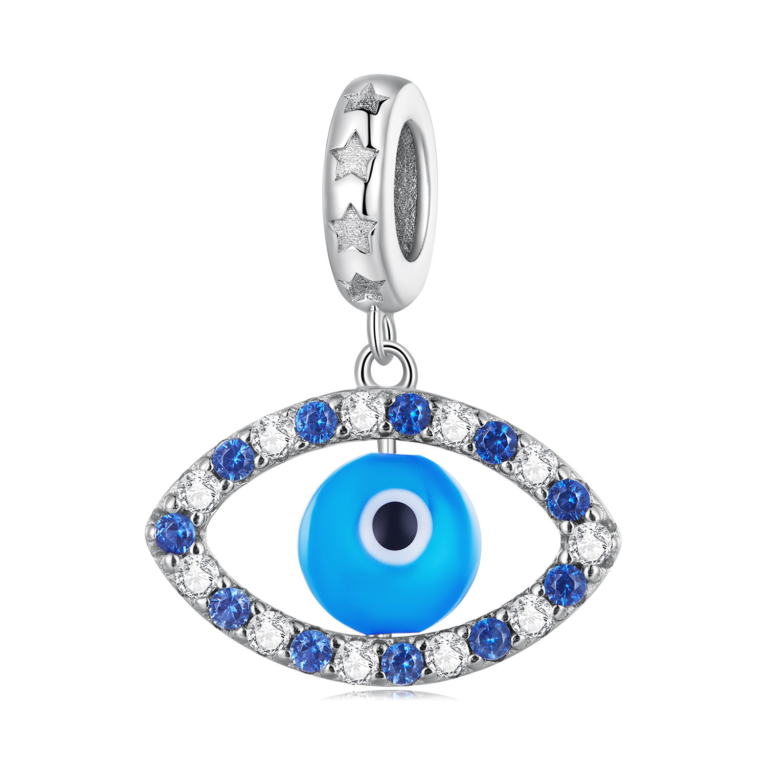 Talisman din argint Blue Eye image3