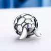 Talisman din argint Blue Turtle picture - 2