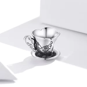 Talisman din argint Bohemian Tea Cup