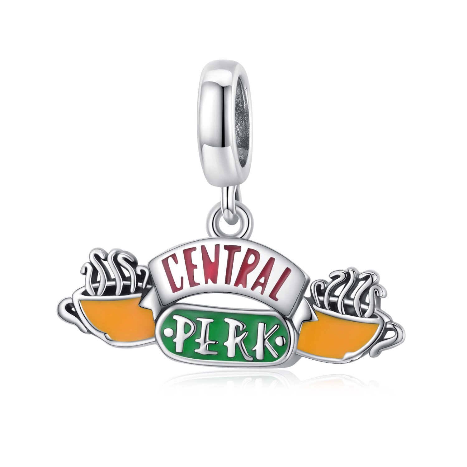 Talisman din argint central perk