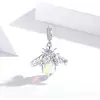 Talisman din argint Colorful Bee