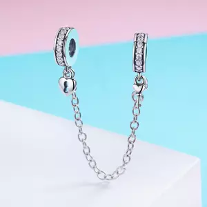 Talisman din argint cu Lacat, Cheie si Lantisor de Siguranta