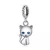 Talisman din argint Cute Kitty picture - 1