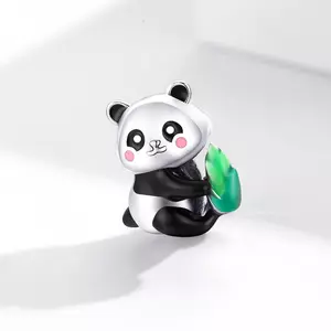 Talisman din argint Cute Panda Bear