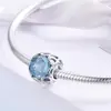 Talisman din argint Dark Blue Abyss