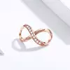 Talisman din argint Family Forever Rose Gold picture - 2